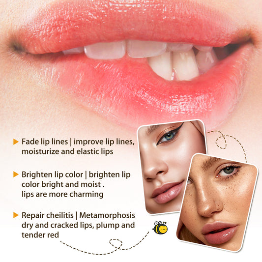 Honey Lip Oil - Deeply Hydrating & Nourishing Lip Gloss for Dry Lips (5g).