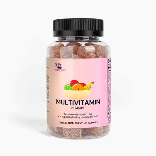 Daily Multivitamin Gummies - Essential Vitamins for Immune Support & Energy (60 Count)